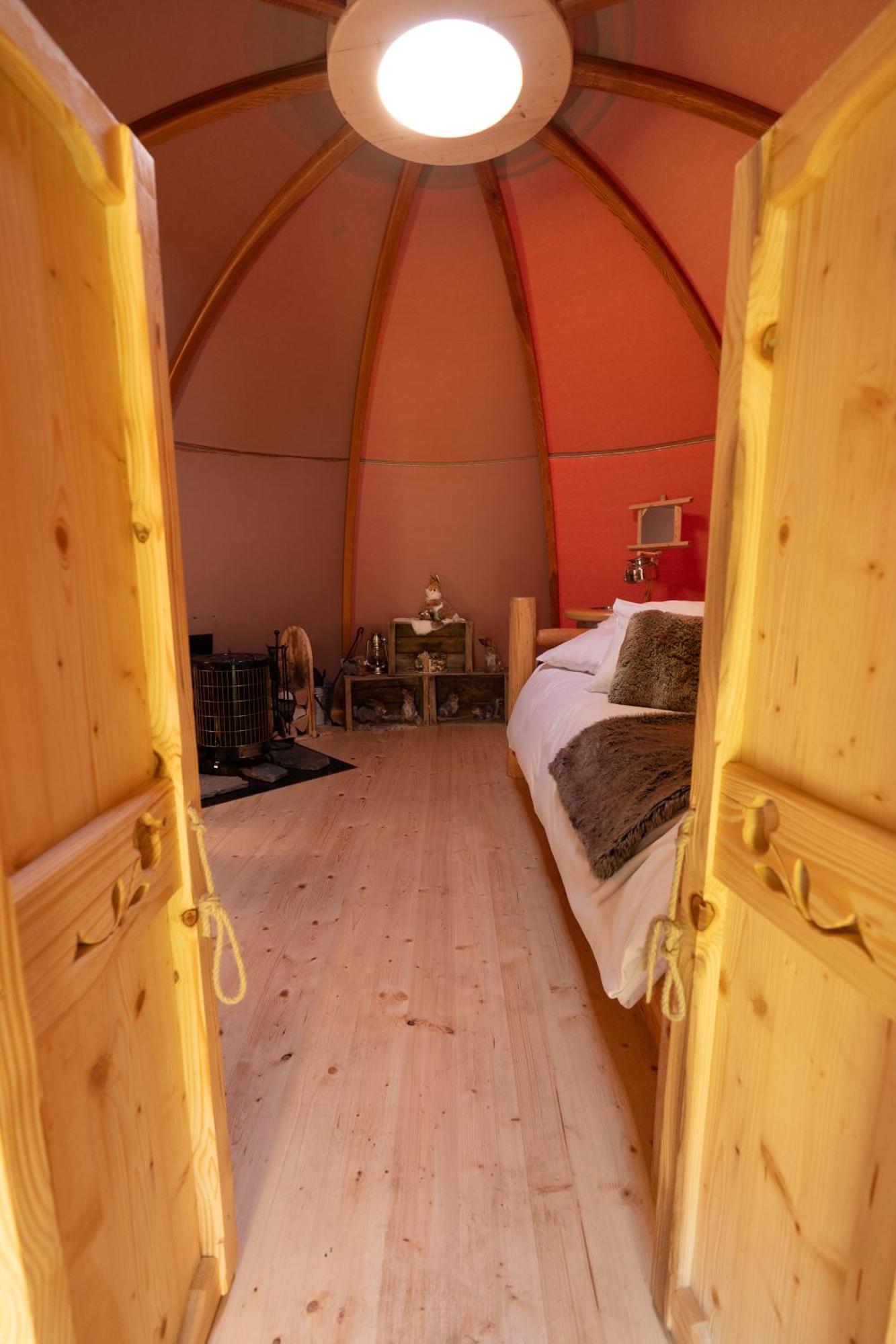 Altipik - Lodges Insolites Mont-Saxonnex Exterior foto