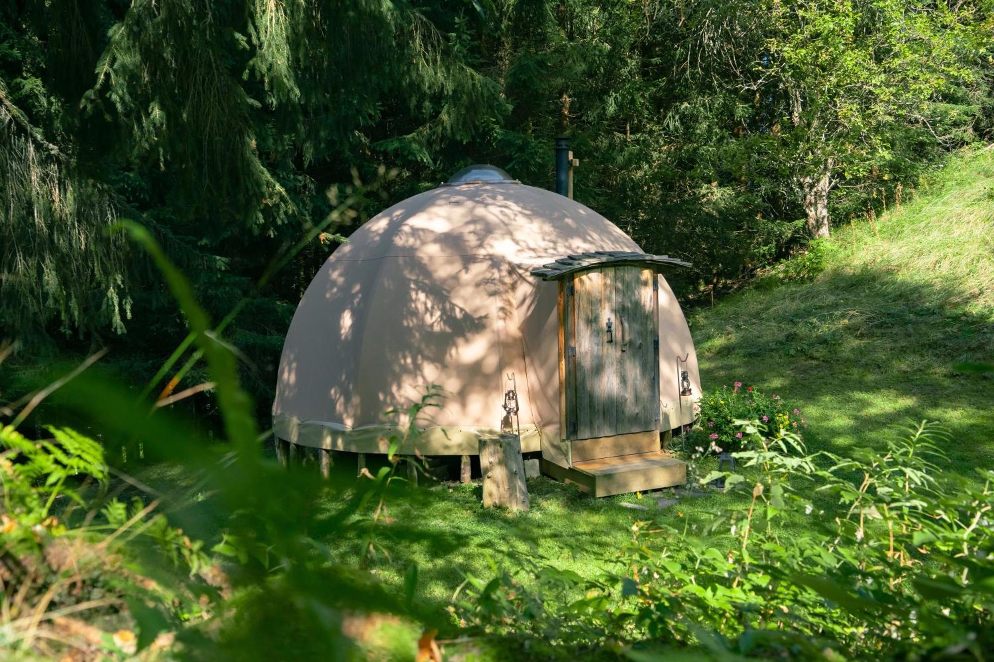 Altipik - Lodges Insolites Mont-Saxonnex Exterior foto