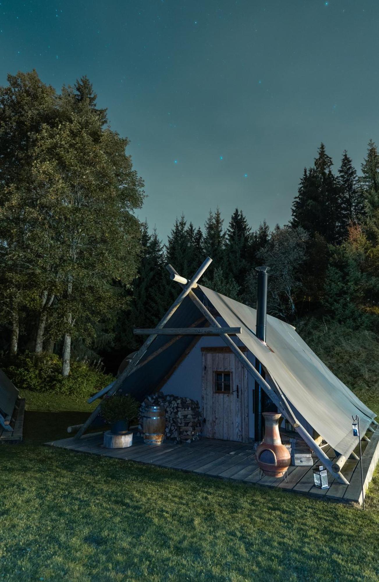 Altipik - Lodges Insolites Mont-Saxonnex Exterior foto